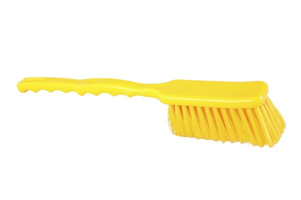 Afwasborstel breed lange steel 41 cm  zacht en harde vezel