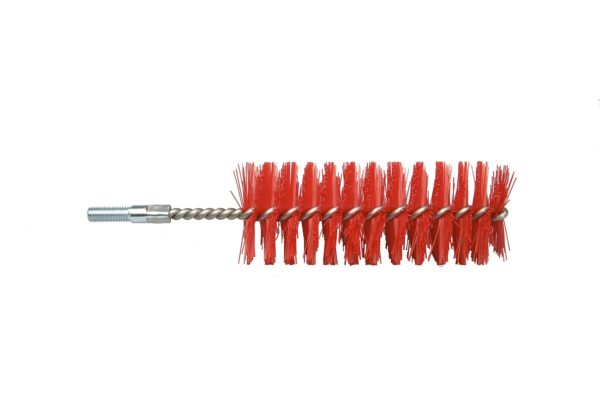 Pijpenborstelkop met schroefdraad ø 4 cm medium