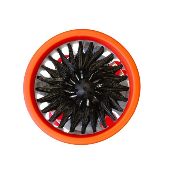 Bierglasborstel rond aluminium - Afbeelding 2