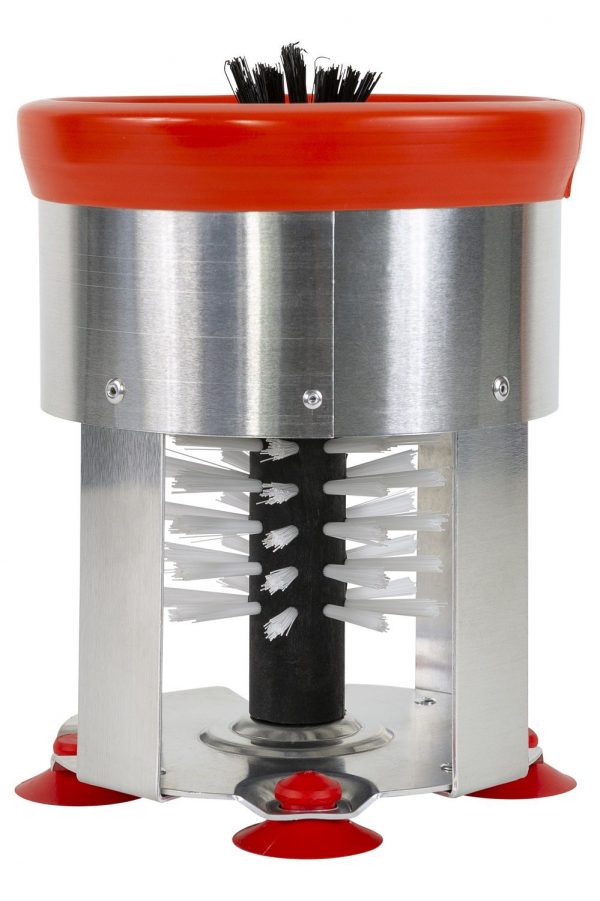 Bierglasborstel rond aluminium
