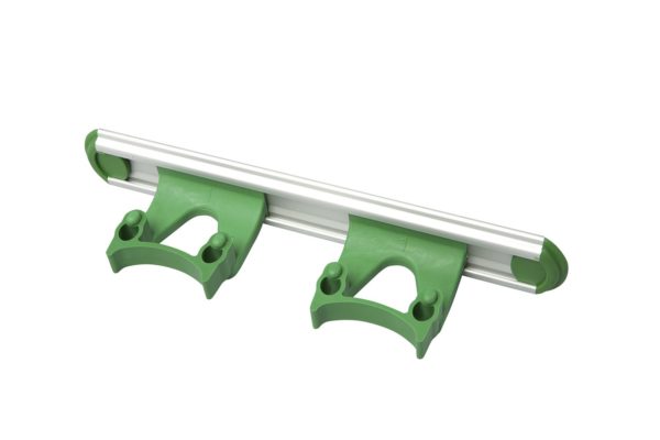Ophangrail 30 cm met 2x klem ø 22-32 mm