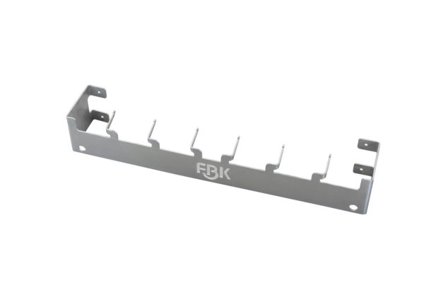 Roestvast ophangsysteem 6 haken met FBK logo
