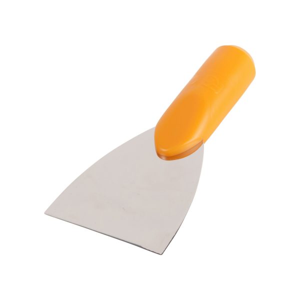 Spatel 8 cm RVS buigzaam met steelhouder