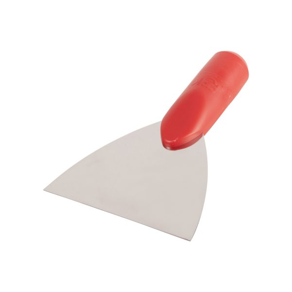Spatel 10 cm RVS buigzaam met steelhouder
