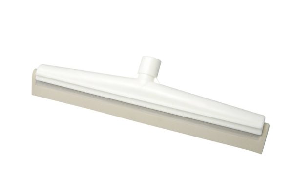 Vloertrekker 40 cm rubber wit