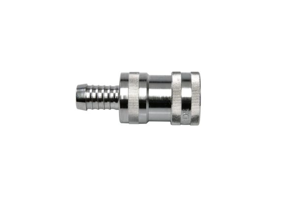 Slangkoppeling 1/2" met waterstop