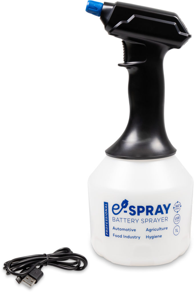 E-Spray 1 liter batterij sprayer