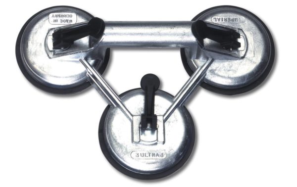 Glasdrager aluminium