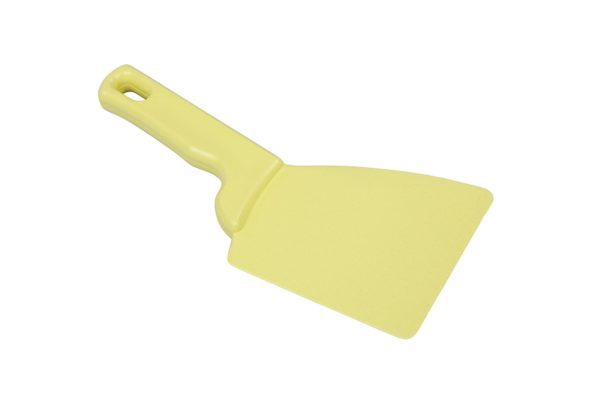 Ergonomische spatel polypropyleen 10cm metaal detecteerbaar