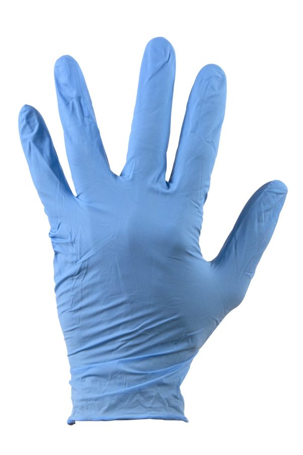Nitril handschoen blauw
