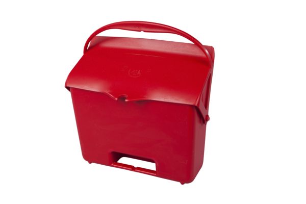 Hotelstofblik met beugelgreep polypropyleen 7 liter