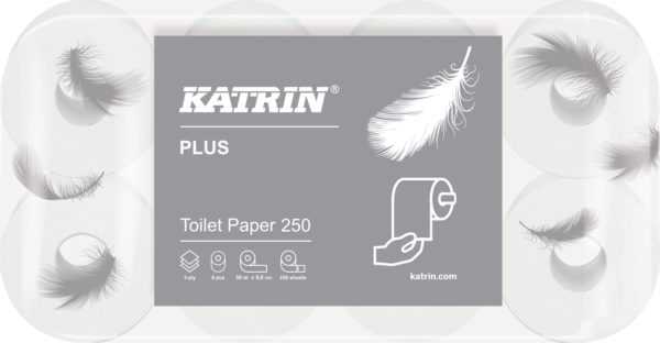 Katrin toiletpapier Plus Toilet 250