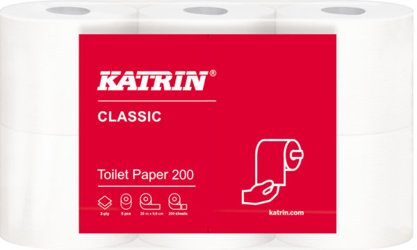Katrin toiletpapier Classic Toilet 200