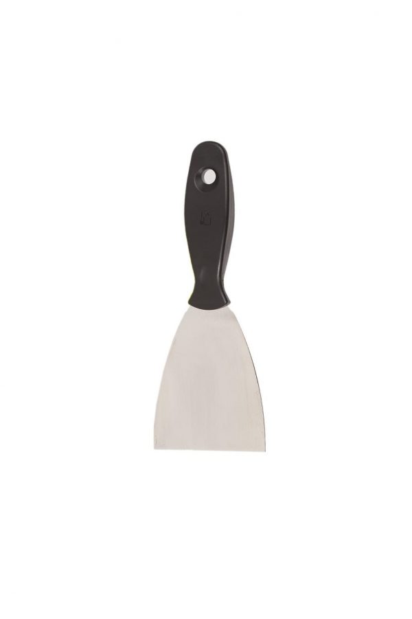 Handspatel 80 mm RVS stijf blad