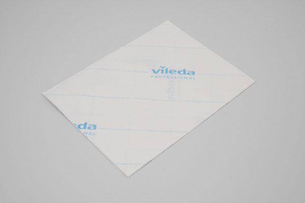 Micro One disposable microvezeldoek wit-blauw